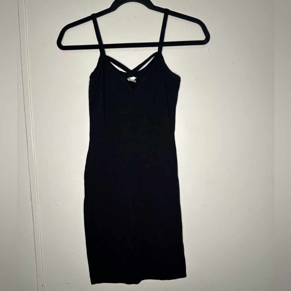 Black Mini Bodycon Dress size small